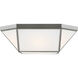 Suzanne Kasler Morrison 2 Light 15.5 inch Brushed Nickel Flush Mount Ceiling Light