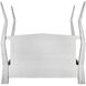 Patras White Wash Bed, Eastern King