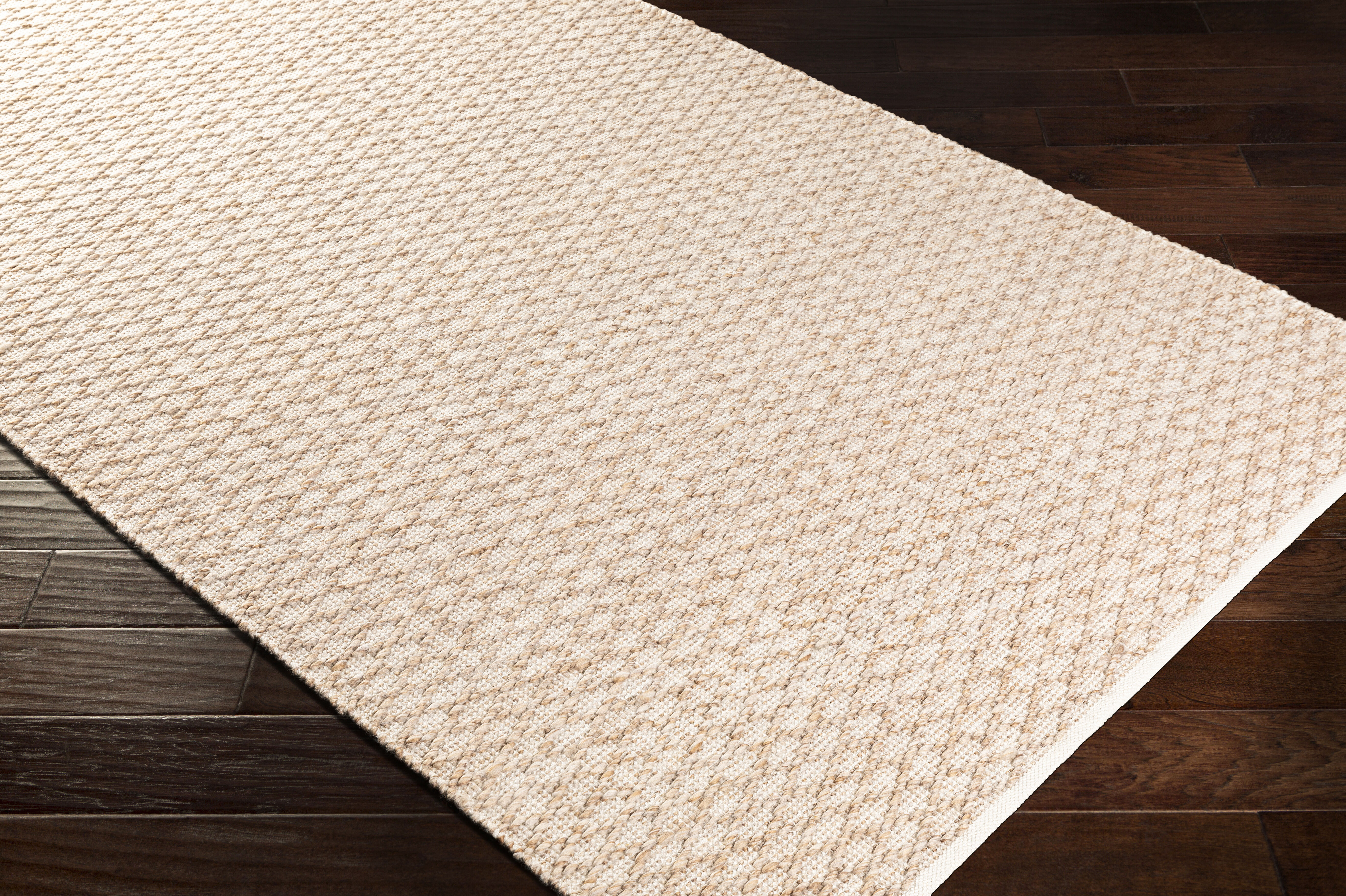 Modena 120 X 96 inch Brown/Tan/White Handmade Rug in 8 x 10, Rectangle