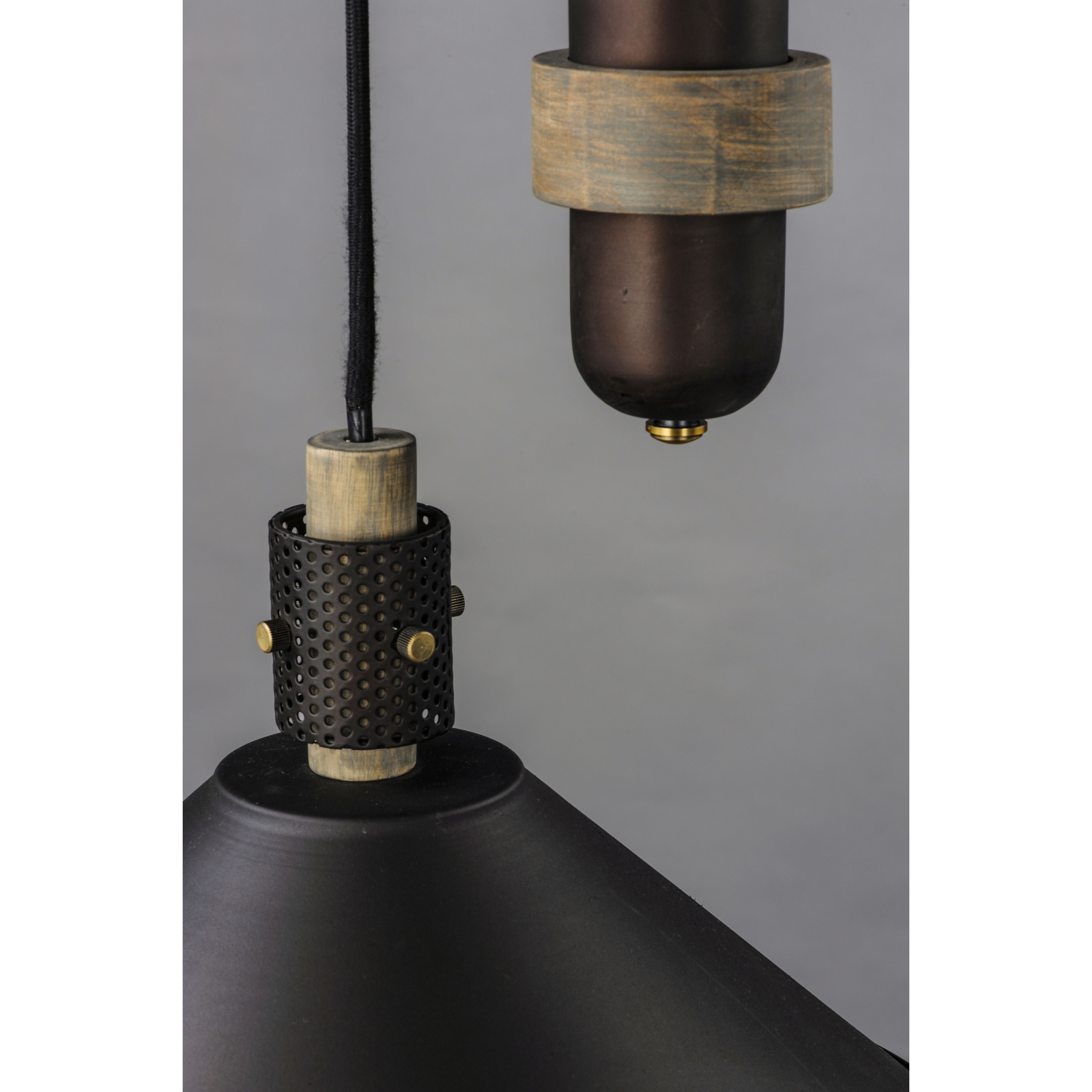 Tucson 1 Light 16 inch Oil Rubbed Bronze/Weathered Wood Single Pendant Ceiling Light