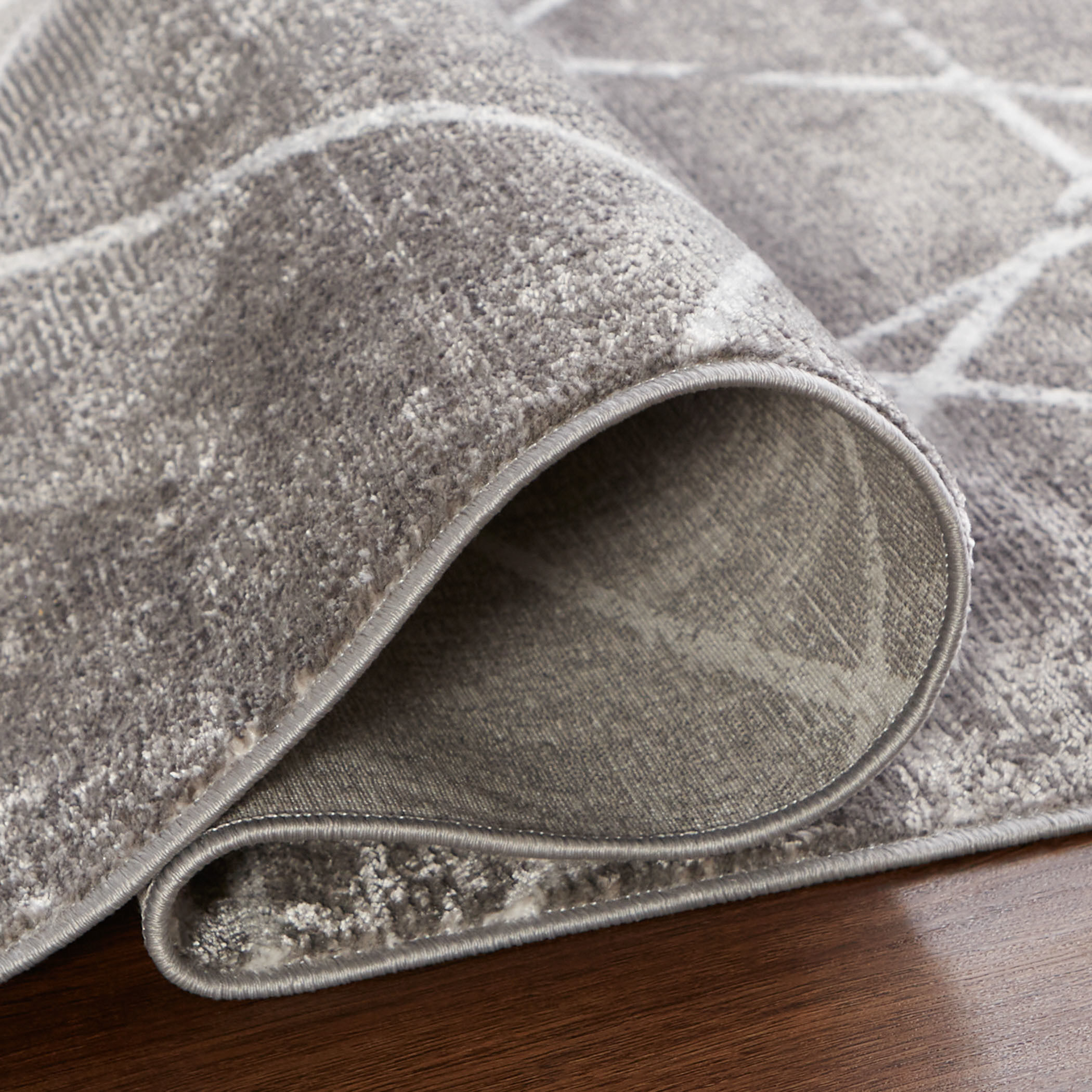 Livenza 36 X 24 inch Dark Grey Rug in 2 x 3