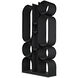 Letty Matte Black Bookcase