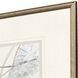 Crossing Paths Blue and Metallic and White Framed Art, The Studio