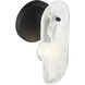 Oldmill 1 Light 5 inch Dark Matte Black Wall Sconce Wall Light