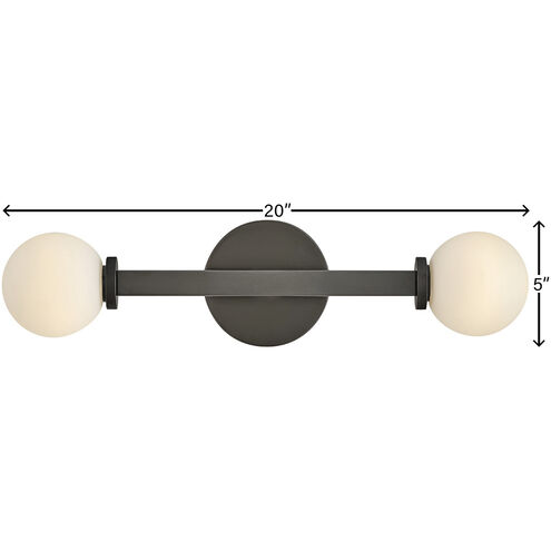 Audrey LED 20 inch Black Oxide Bath Light Wall Light