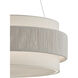 Rousham 6 Light 30 inch Beige/Sugar White Chandelier Ceiling Light