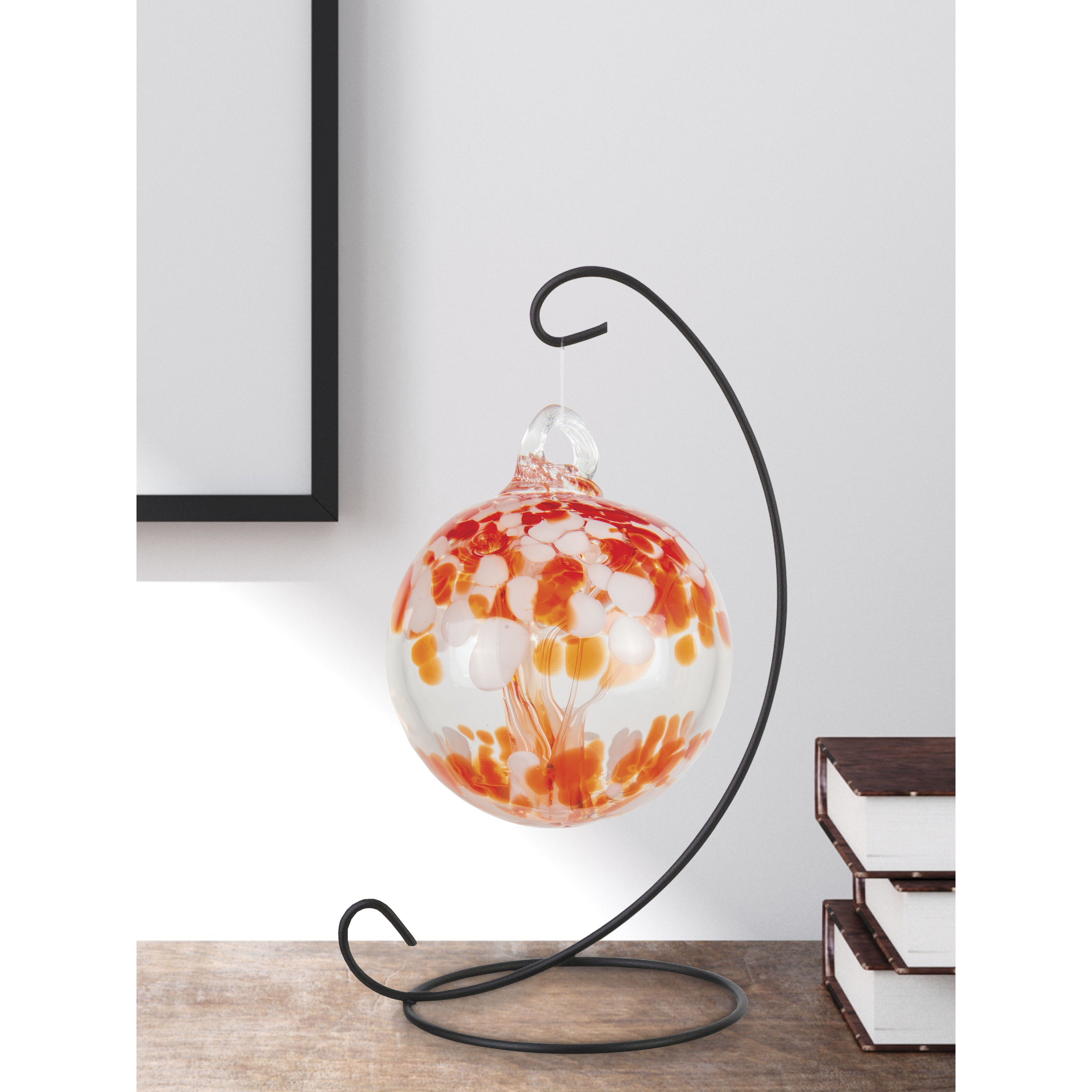Tree Of Life Multi-color Art Glass Orb