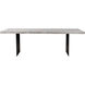 Evans 94 X 38 inch White Dining Table