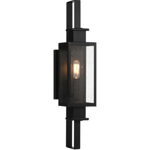 Ascott 1 Light 21.5 inch Black Outdoor Wall Lantern