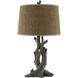 Cusworth 28 inch 150.00 watt Antique Bronze Table Lamp Portable Light