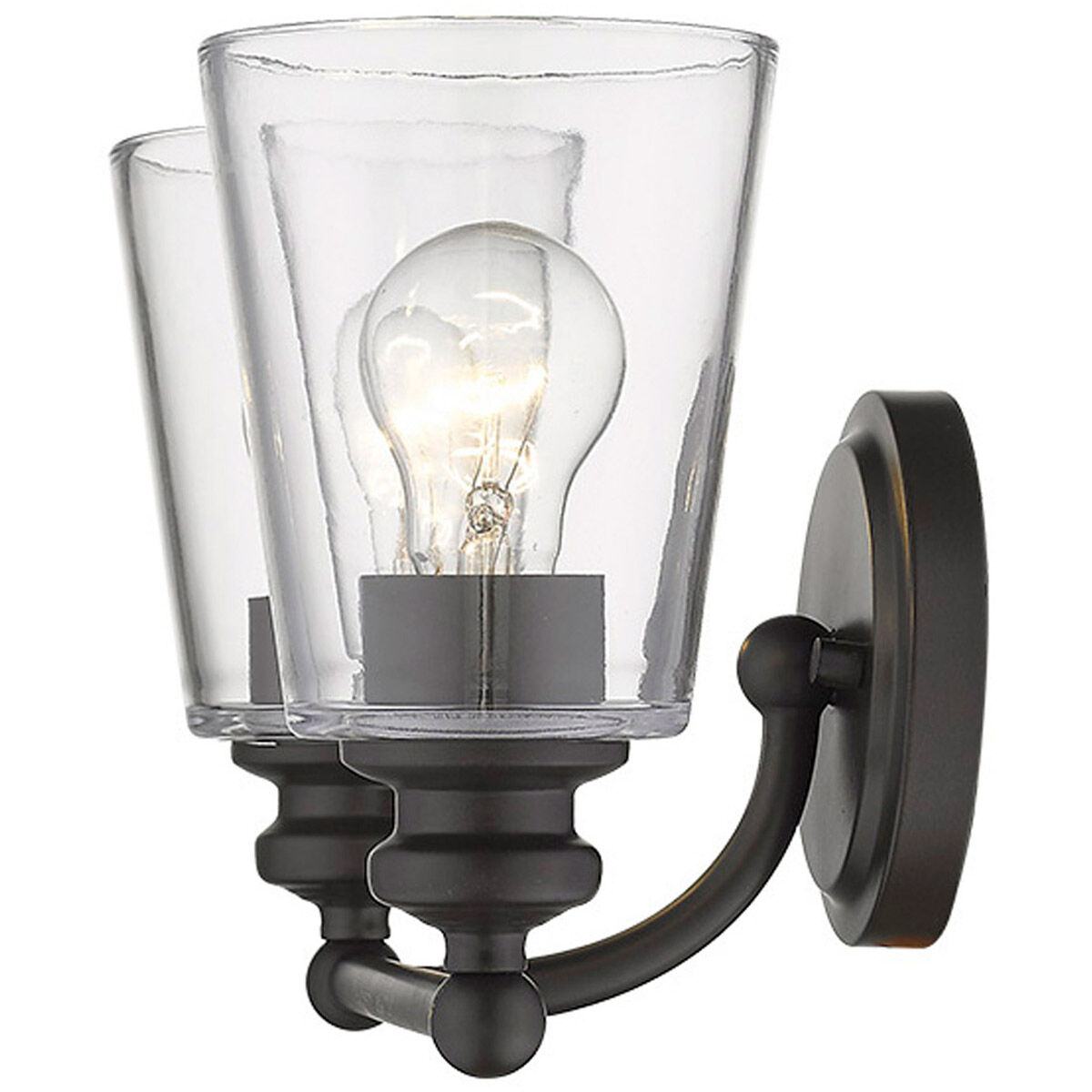 Ceil 2 Light 14 inch Oil-Rubbed Bronze Vanity Light Wall Light in Oil Rubbed Bronze