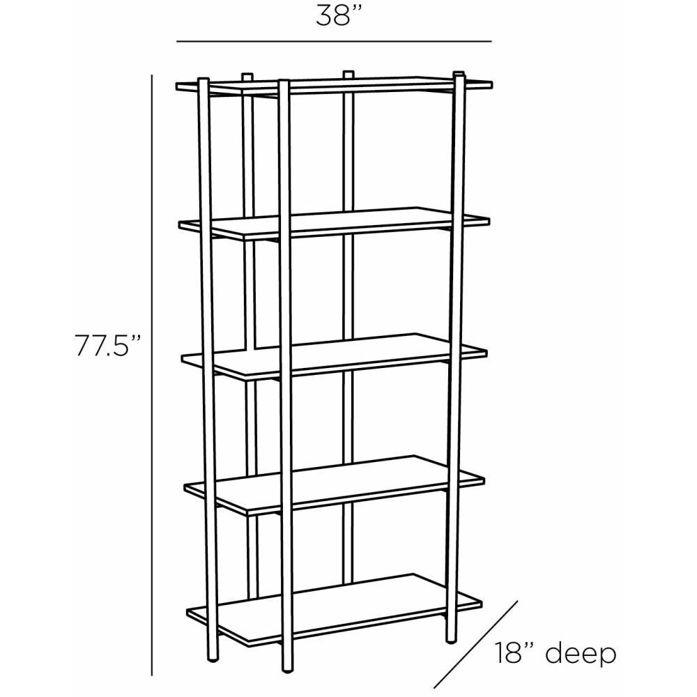 Andor Ebony Etagere