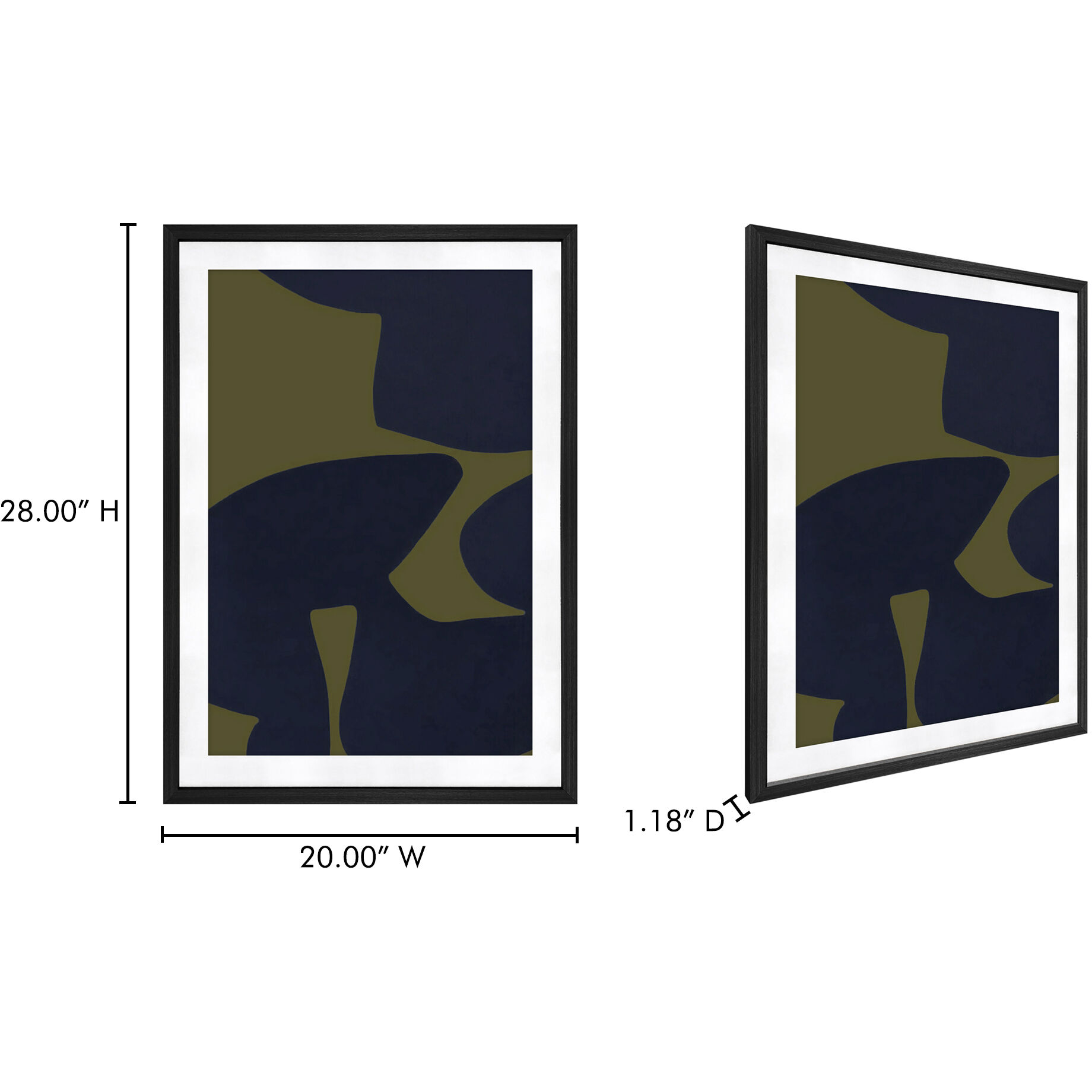 Sola 2 28 X 20 inch Print, Framed