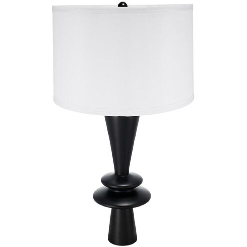 Anita 26.7 inch 40.00 watt Black/White Table Lamp Portable Light