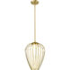 Savanti 1 Light 12 inch Modern Gold Pendant Ceiling Light