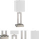 Sarnia 24 inch 100.00 watt Brushed Steel Desk Lamp Portable Light