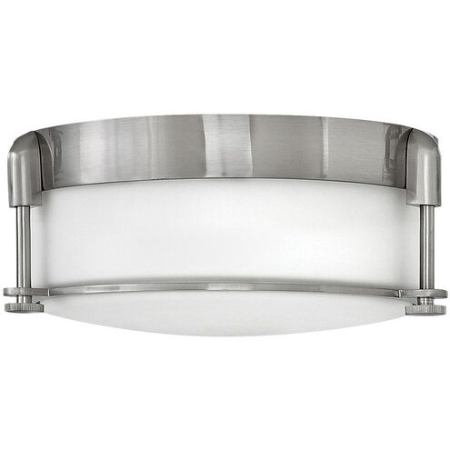 Colbin 2 Light 12.5 inch Brushed Nickel Indoor Flush Mount Ceiling Light