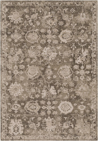 Sufi 36 X 24 inch Charcoal Rug in 2 x 3, Rectangle