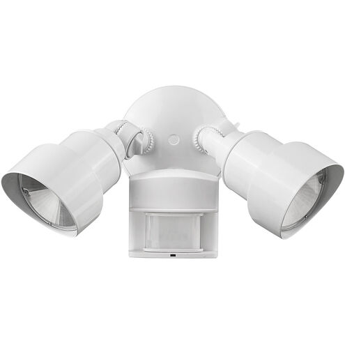 LED 7 inch Gloss White Exterior Floodlight