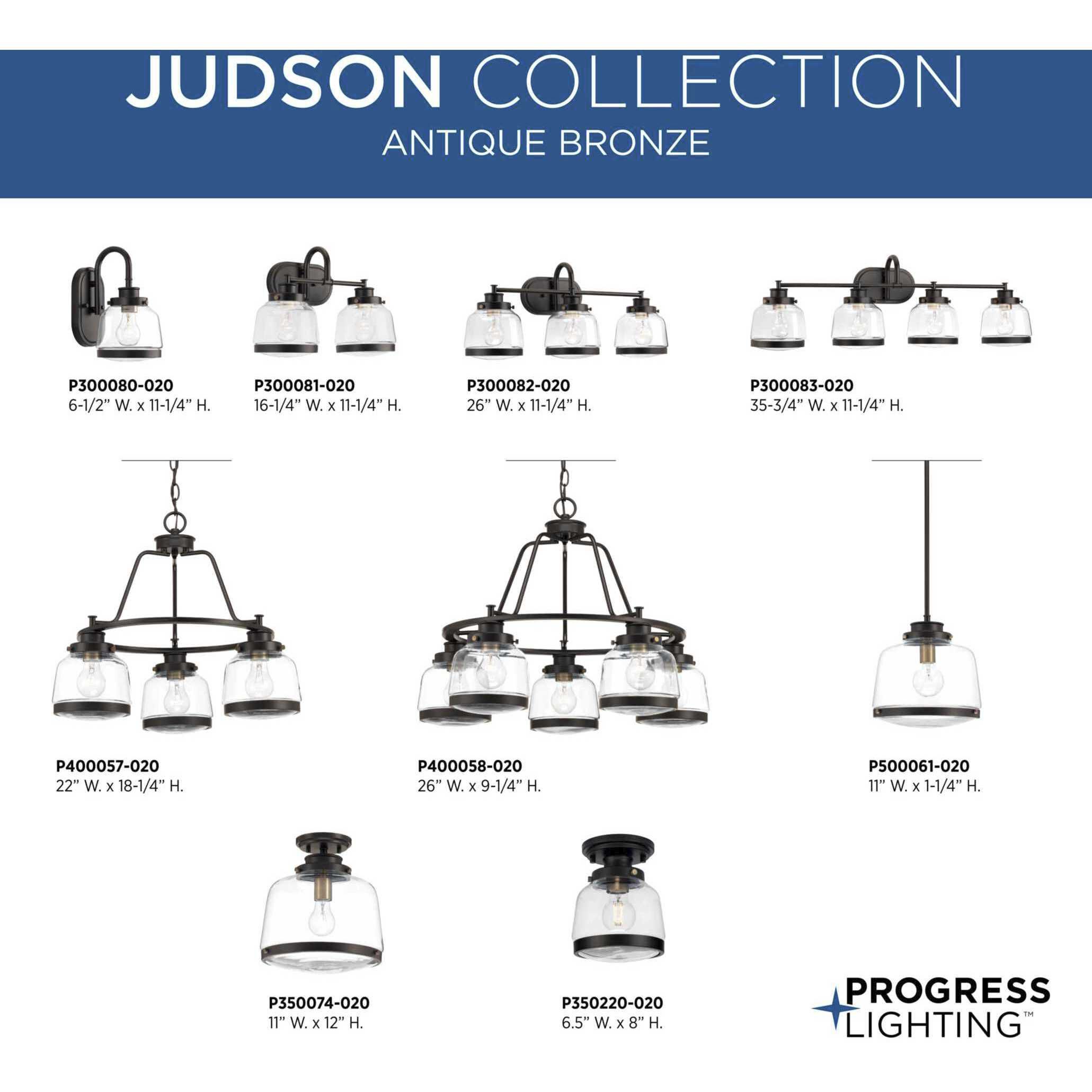 Judson 1 Light 7 inch Antique Bronze Flush Mount Ceiling Light