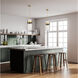 Fontaine 4 Light 13 inch Rubbed Brass Pendant Ceiling Light in Rubbed Bronze