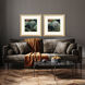 Golden Stitch Green and Blue and Multi Framed Art, Propac