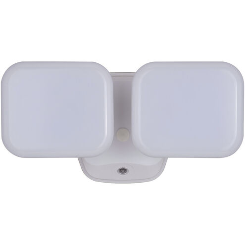 Theta LED 5.25 inch White Outdoor Security