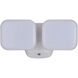 Theta LED 5.25 inch White Outdoor Security