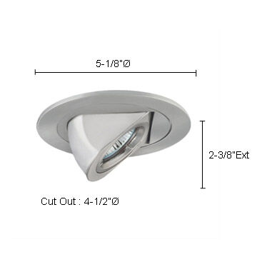 Signature 12V Halogen 3.25 inch White Undercabinet Recessed Lighting