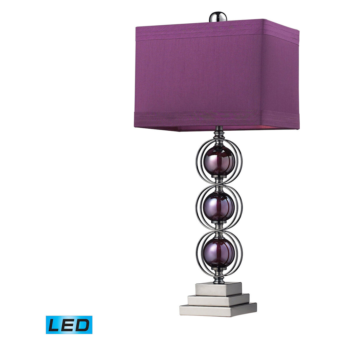 Purple side lamp online
