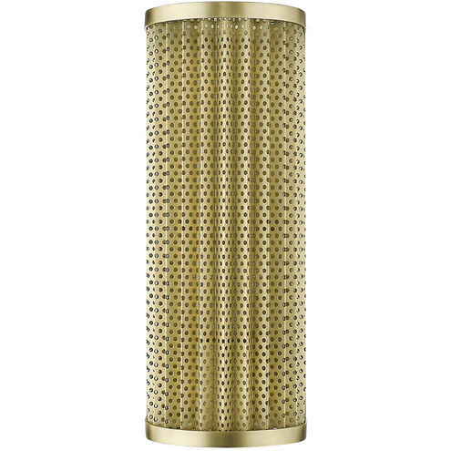 Basetti 1 Light 5 inch Gold Sconce Wall Light