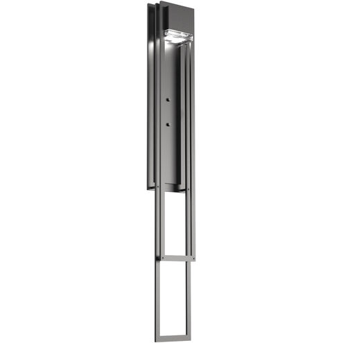 Cascade LED Argento Grey Outdoor Sconce