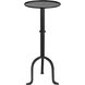 Tini 24 X 10 inch Matte Black Side Table