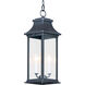 Vicksburg 2 Light 7 inch Black Outdoor Hanging Lantern