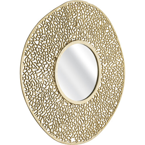 Azoni 45 X 45 inch Soft Gold with Mirror Wall Mirror