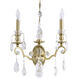 Canada 2 Light 10 inch Brass Wall Sconce Wall Light