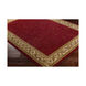 Marash 91 X 31 inch Red and Neutral Runner, Polypropylene