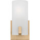Drew & Jonathan Scott Rhode 1 Light 4.88 inch Satin Brass Vanity Light Wall Light