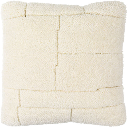 Jakob 20 X 20 inch Cream Accent Pillow