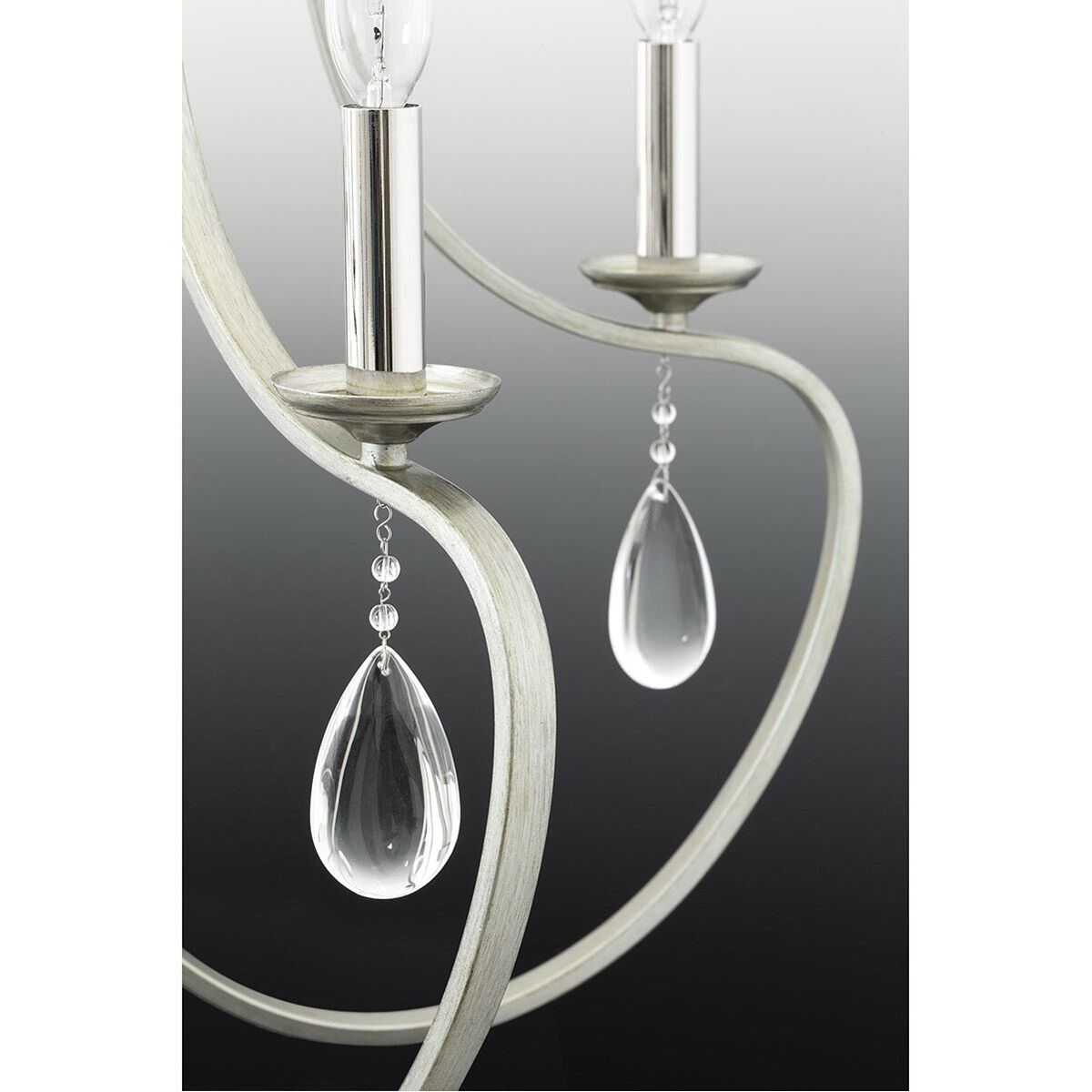 Lancaster 5 Light 24.63 inch Silver Ridge Chandelier Ceiling Light