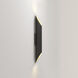 Ako LED 5.12 inch Matte Black ADA Interior Wall Light
