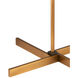 Willoughby 67 inch 150 watt Brass/Oil Rubbed Bronze Floor Lamp Portable Light