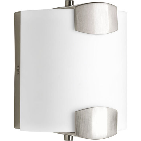 Balance LED 6 inch Brushed Nickel Bath Sconce Wall Light