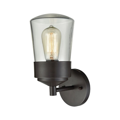 Gregg 1 Light 11 inch Oil Rubbed Bronze Outdoor Wall Sconce