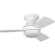 Ikon 32 inch Matte White Ceiling Fan