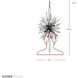 Orbital 20 Light 24 inch Carbon Pendant Ceiling Light