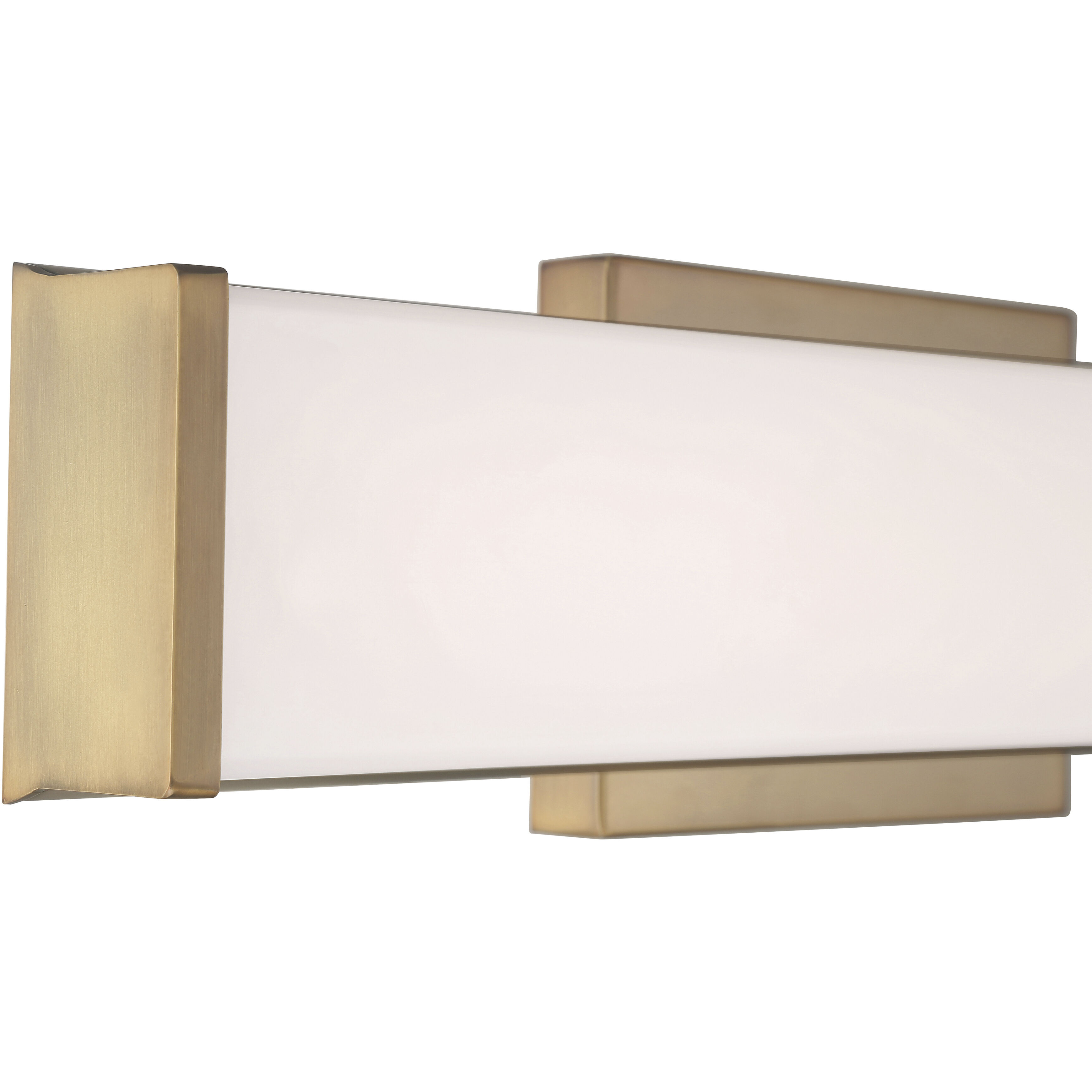 Citi LED 18 inch Antique Brushed Brass LED Vanity Light Wall Light