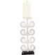 Curled Fern 19 X 8 inch Candleholder