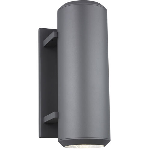 Sean Lavin Aspenti LED 14 inch Charcoal Outdoor Wall Light in LED 90 CRI 3000K 277V, Integrated LED