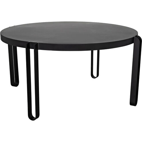 Marcellus 63 X 63 inch Matte Black Dining Table